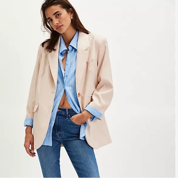 Paper Cut BlazerNWOTFREE PEOPLECOLOR- Pink